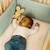 Tour de lit en coton bio Blanc+Fraise+Honey+Rose+Vert 26 - vertbaudet enfant 