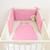 Tour de lit en coton bio Blanc+Fraise+Honey+Rose+Vert 21 - vertbaudet enfant 