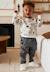 Ensemble enfant sweat et pantalon en molleton touctouc Gris 1 - vertbaudet enfant 