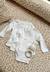 Lot de 2 bodies bébé manches longues ouverture croisée câlins Ecru 1 - vertbaudet enfant 