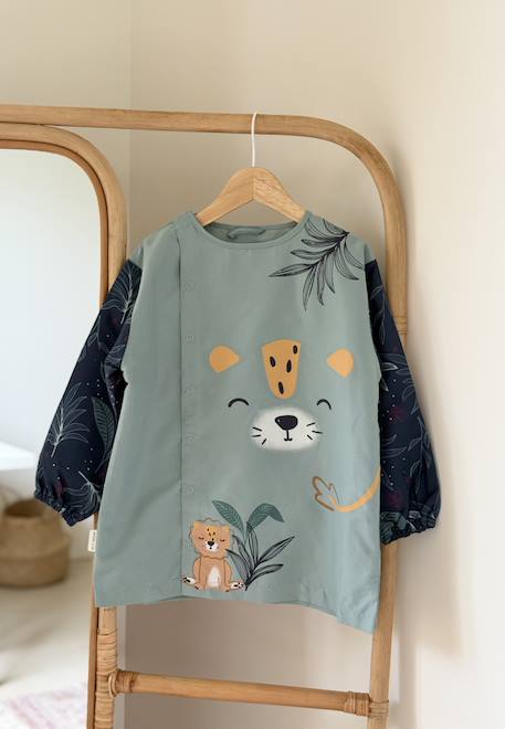 Tablier enfant long charly Bleu 1 - vertbaudet enfant 