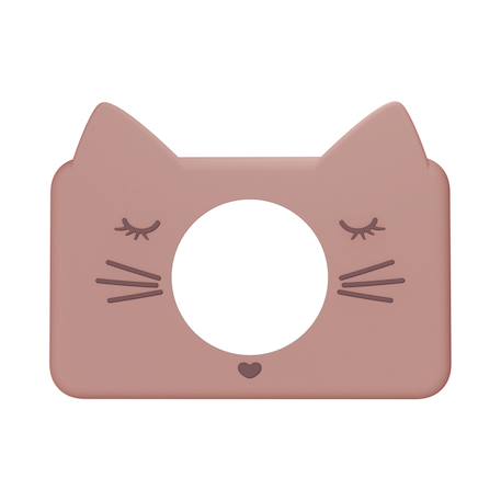 Housse en silicone chat Rose clair 1 - vertbaudet enfant 