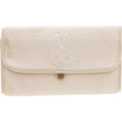 Puériculture-Matelas, accessoires de lange-Matelas à langer, housse-Tapis à langer boucle naturel
