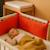 Tour de lit en coton bio Blanc+Fraise+Honey+Rose+Vert 12 - vertbaudet enfant 