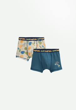 Lot de 2 boxers garçon monkey  - vertbaudet enfant