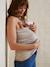 Bandeau peau à peau parents/bébé coton biologique* beige chiné 2 - vertbaudet enfant 