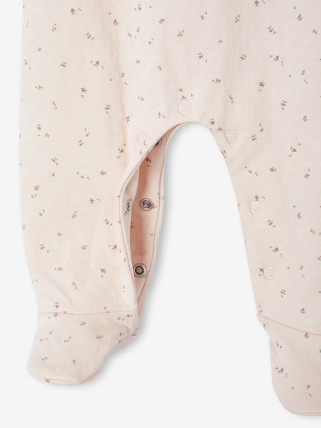 Ensemble 3 pièces naissance combinaison body doudou rose+vert d'eau 7 - vertbaudet enfant 