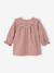 Robe naissance en flanelle motif vichy écru 2 - vertbaudet enfant 