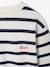 Tee-shirt rayé manches longues garçon bleu nuit+écru 10 - vertbaudet enfant 