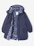 Parka fille à capuche doublée imitation fourrure bois de rose+camel+marine+noir+prune+vert foncé 17 - vertbaudet enfant 