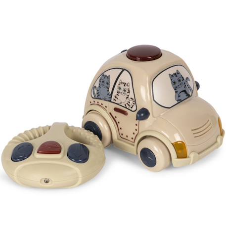 Voiture de police télécommandée Beige, bleu, rouge 1 - vertbaudet enfant 