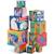 Cube à empiler Bleu clair, rose pâle+Multicolore 5 - vertbaudet enfant 
