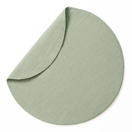 Tapis d'eveil en coton bio Blanc+Fraise+Honey+Rose+Vert 25 - vertbaudet enfant 