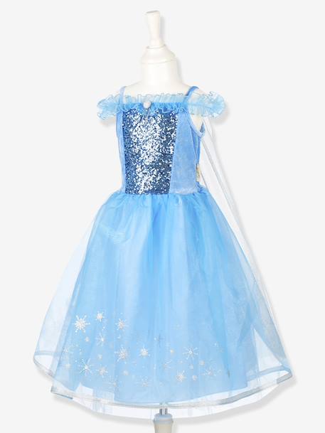 Robe princesse des neiges bleu 1 - vertbaudet enfant 