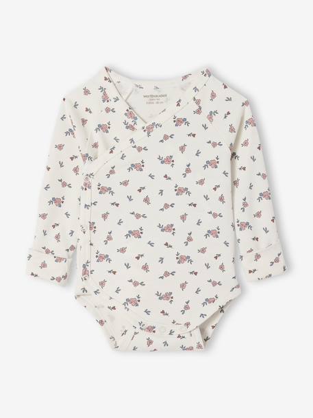 Lot de 3 bodies naissance évolutifs rose 4 - vertbaudet enfant 