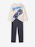 Pyjama bicolore Mattel Hot Wheels garçon marine 1 - vertbaudet enfant 
