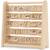 Cadre de cubes en bois abécédaire Beige, noir 1 - vertbaudet enfant 