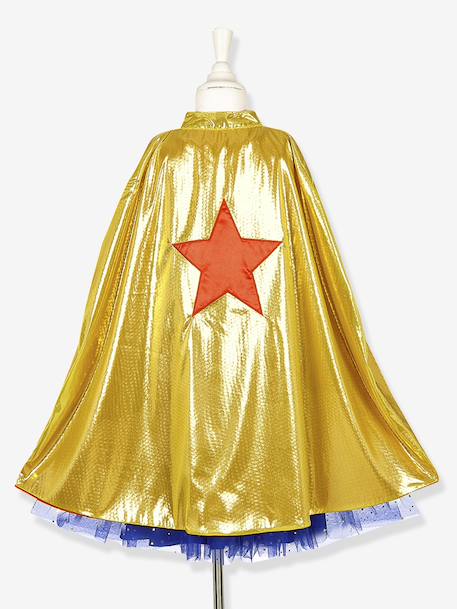 Déguisement super-héroïne bleu foncé 4 - vertbaudet enfant 