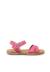 Sandale fille croisée cuir lisse Blanc+Bleu marine+Couleur cuir+Fucsia+Rose+Sable 19 - vertbaudet enfant 