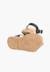 Sandale fille croisée cuir lisse Blanc+Bleu marine+Couleur cuir+Fucsia+Rose+Sable 9 - vertbaudet enfant 