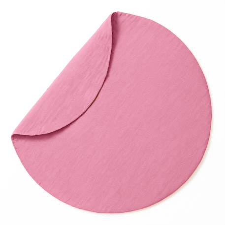 Tapis d'eveil en coton bio Blanc+Fraise+Honey+Rose+Vert 19 - vertbaudet enfant 