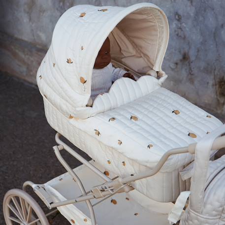Landau pour poupée lemon Ecru, jaune, vert 3 - vertbaudet enfant 