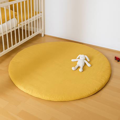 Tapis d'eveil en coton bio Blanc+Fraise+Honey+Rose+Vert 17 - vertbaudet enfant 