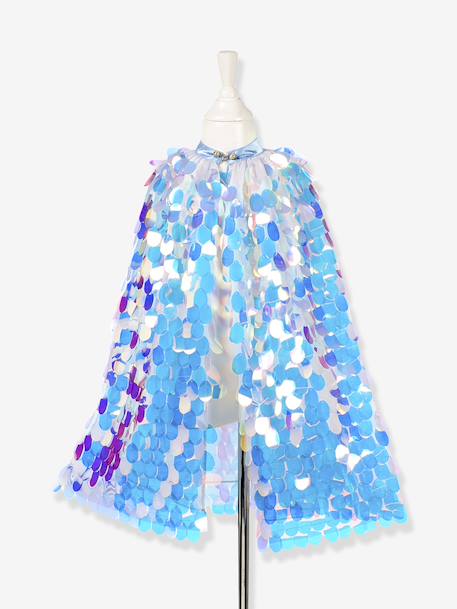 Cape à sequins Loreleï bleu 1 - vertbaudet enfant 