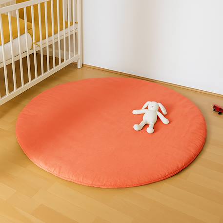 Tapis d'eveil en coton bio Blanc+Fraise+Honey+Rose+Vert 10 - vertbaudet enfant 