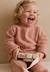 Gilet enfant en tricot manouk Rose 1 - vertbaudet enfant 