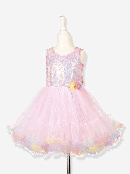 Robe tulipe Jocelyne rose 1 - vertbaudet enfant 