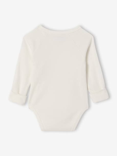 Lot de 3 bodies naissance évolutifs rose 5 - vertbaudet enfant 
