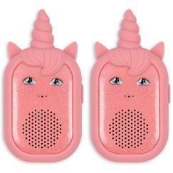 Jouet-Paire de talkie-walkie licorne glitter