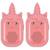 Paire de talkie-walkie licorne glitter Rose 1 - vertbaudet enfant 