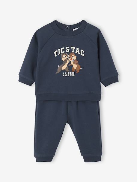 Ensemble Disney Tic & Tac bébé bleu nuit 1 - vertbaudet enfant 