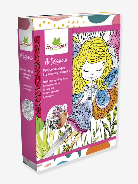 Artissimo -peinture magique - les mondes féériques multicolore 1 - vertbaudet enfant 