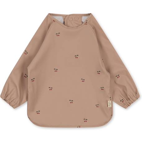 Lot de 2 bavoirs à manches longues lemon Rose, rouge, vert 2 - vertbaudet enfant 