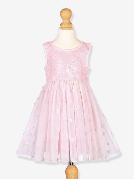 Robe Roselyne 2ans rose 1 - vertbaudet enfant 