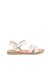 Sandale fille croisée cuir lisse Blanc+Bleu marine+Couleur cuir+Fucsia+Rose+Sable 25 - vertbaudet enfant 