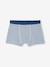 Lot 5 Boxers unis et rayés Garçon multicolore 2 - vertbaudet enfant 