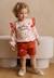 Sweat-shirt en molleton manouk Ecru 1 - vertbaudet enfant 