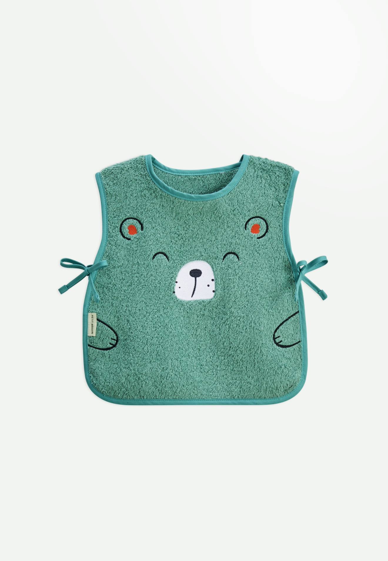 2 Bavoirs Bébé En Coton Bio DHWEKU - Absorbants, Lavables, Réglables - Pour Nourrissons 0-24 Mois - 2