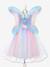 Déguisement Felicity : robe + ailes multicolore 4 - vertbaudet enfant 