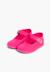 Chaussures en toile avec fermeture à boucle Aigue-marine+Blanc+Bleu marine+Écru+Fucsia+Gris+Jaune citron+Rose 27 - vertbaudet enfant 