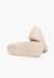 Ballerines pour fille  en toile avec ruban Blanc+Bleu marine+Écru+Fucsia+Gris+Rose pâle+Rouge+Sable 40 - vertbaudet enfant 