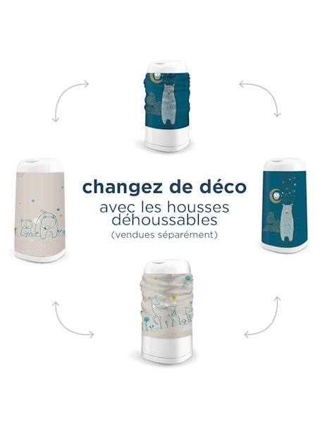 Poubelle à couches Dress Up blanc 7 - vertbaudet enfant 