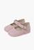 Chaussures babies à boucle en cuir Blanc+Bleu marine+Rose 16 - vertbaudet enfant 
