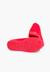 Ballerines pour fille  en toile avec ruban Blanc+Bleu marine+Écru+Fucsia+Gris+Rose pâle+Rouge+Sable 35 - vertbaudet enfant 