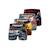 Lot de 4 boxers  summer sport Orange/beige/noir/rouge 1 - vertbaudet enfant 