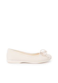 Chaussures-Chaussures fille 23-38-Ballerines pour fille  en toile avec ruban